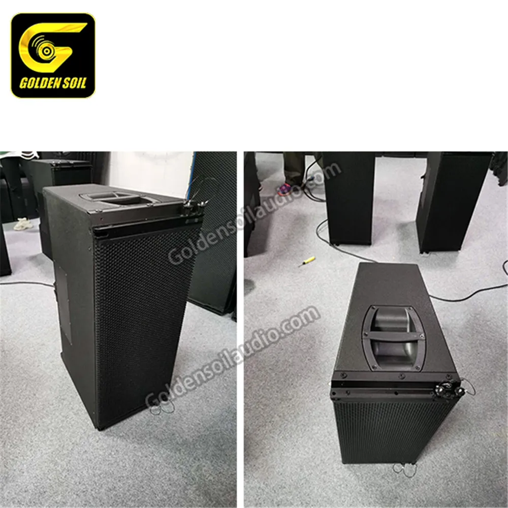 Goldensoil audio V8 двойной 10 дюймовый линейный динамик пассивные колонки линейная