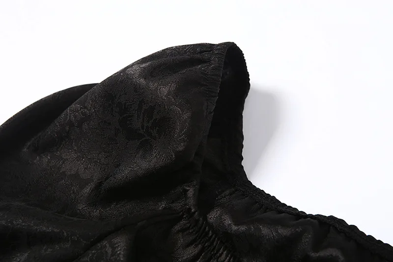 Женские блузки на шнуровке одежда с длинным рукавом и v-образным вырезом черная