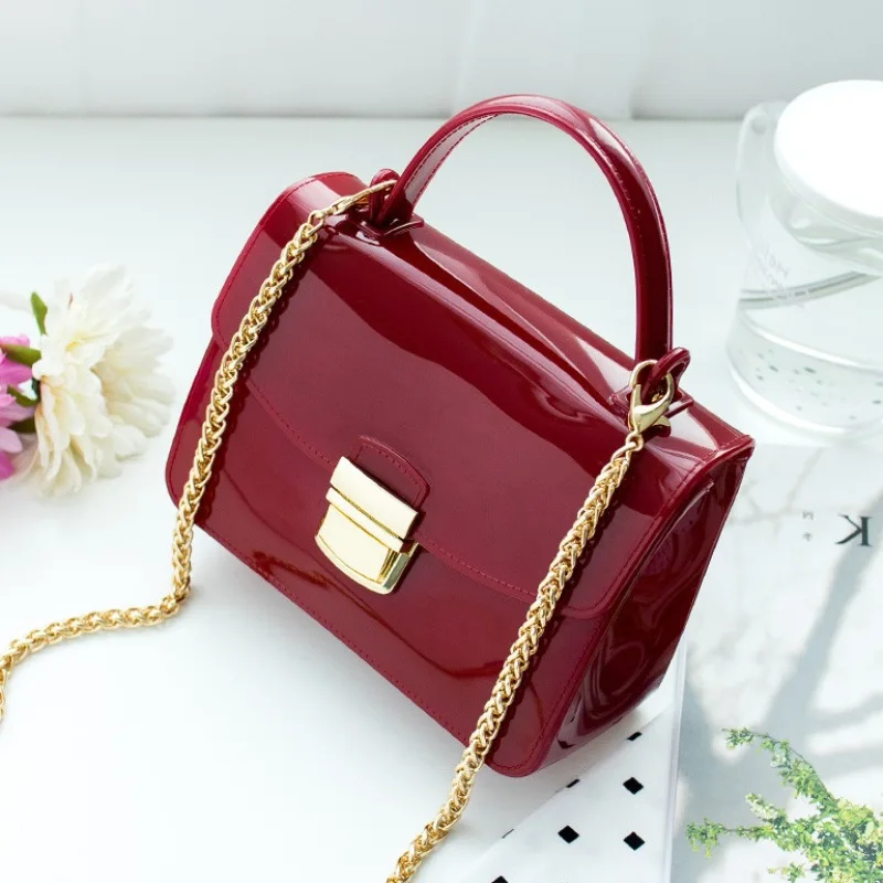 Женский цепочка футляр в форме манго конфеты сумка на плечо разноцветная Сумочка