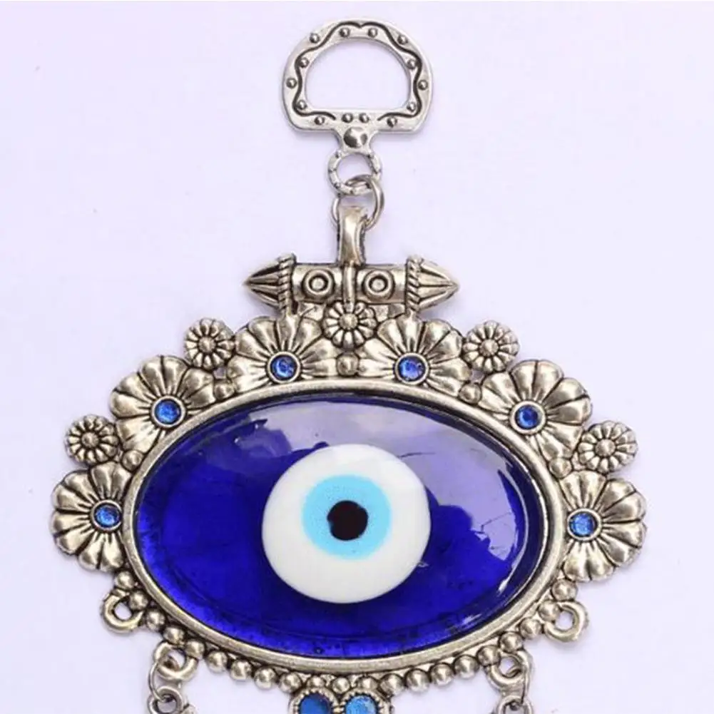 Синий турецкий амулет в виде глаза для внутреннего настенного подвесного декора