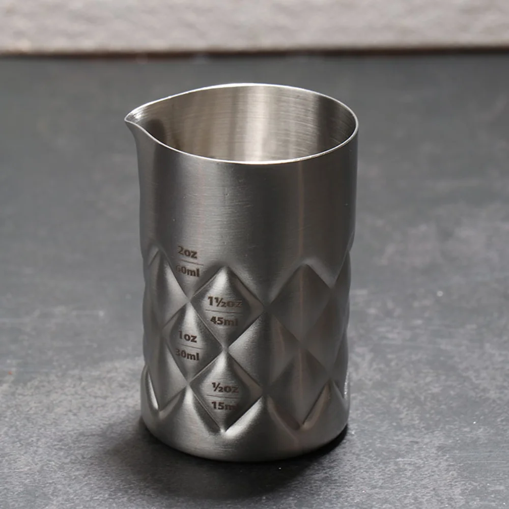 1 шт. шейкер для коктейлей Кружка со шкалой серебро/розовое золото