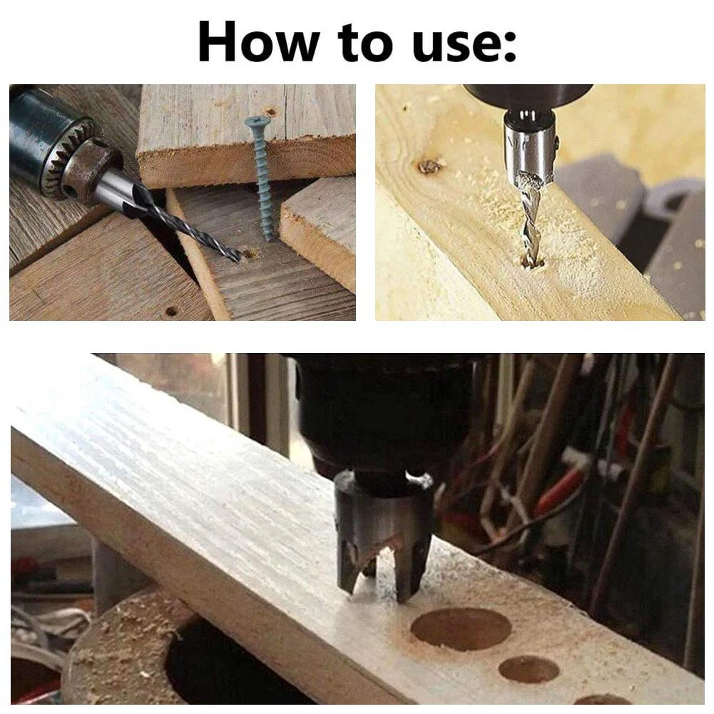 GTBL 26 шт. деревообрабатывающие фаски сверлильные инструменты в том числе 6