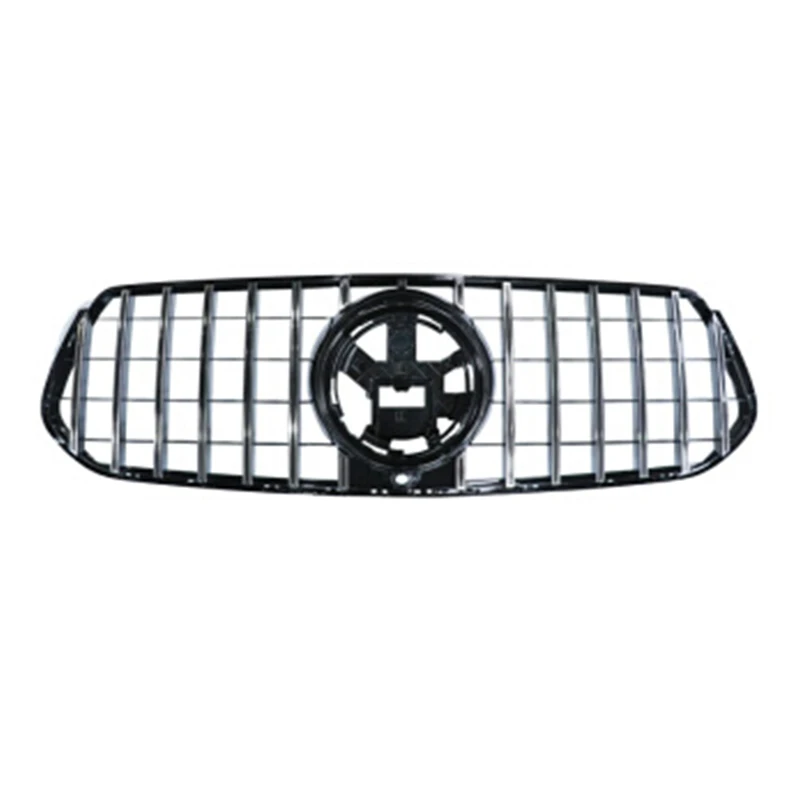 

For Mercedes Benz GLE 167 2020-2021 Front Strips Grille Car Racing Grill Guard Mesh Black Auto Exterior Accessories Net Cover