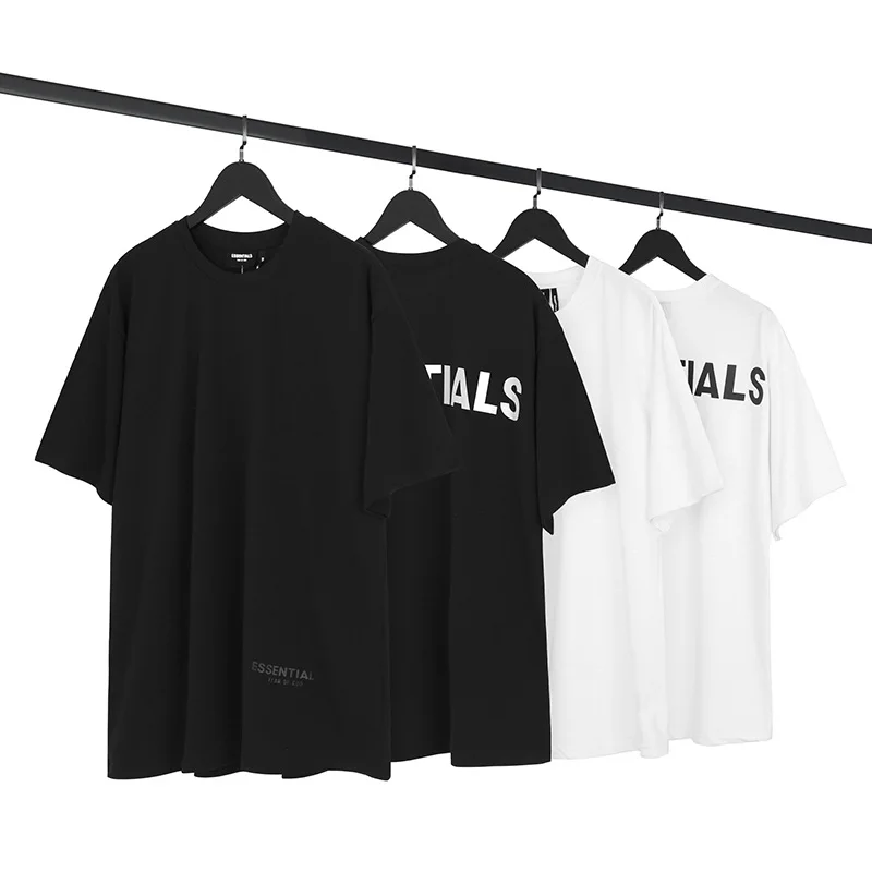 

Chaozhou high street minimalist T-shirt Street loose overisze letter Short Sleeve Tee couple