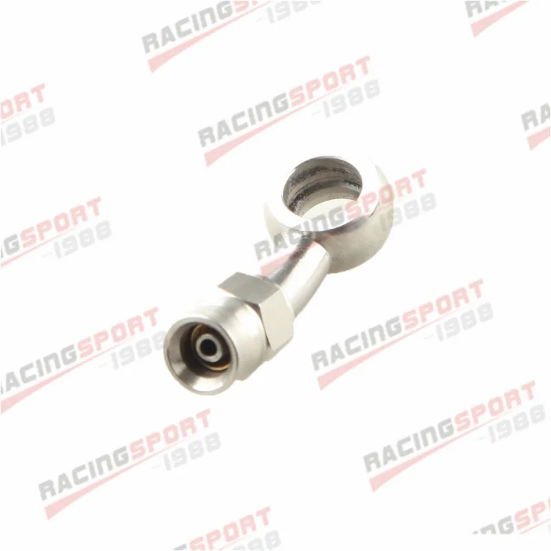 Концевой шланг из нержавеющей стали для банджо болта AN3 3 20 градусов на 10 2 мм (3/8