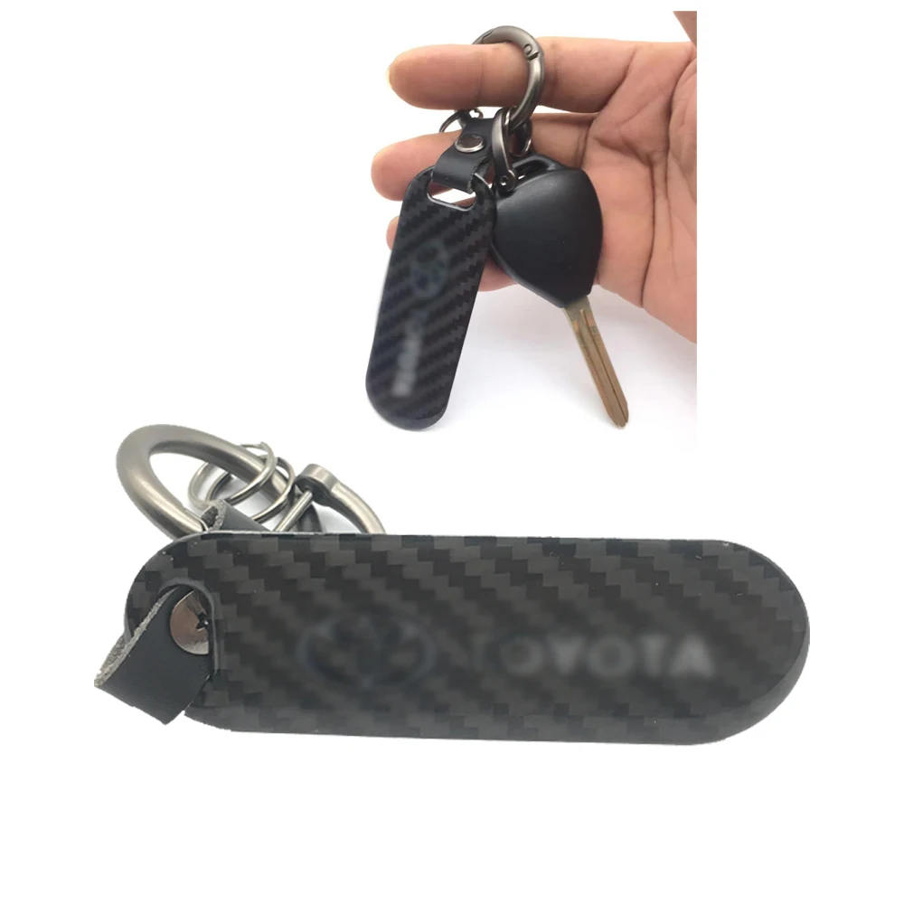 

Car accessories For Toyota Camry Corolla Yaris Rav4 Tacoma Land Cruiser Prado Auto Fashion key chain Keyring Keychain Pendant