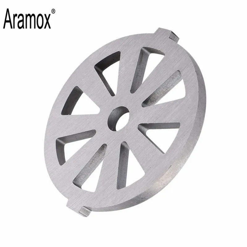 

Durable Meat Grinder Crusher Mincer Plate Disc Knife 7mm Hole for Commercial Meat Mincer Alloy