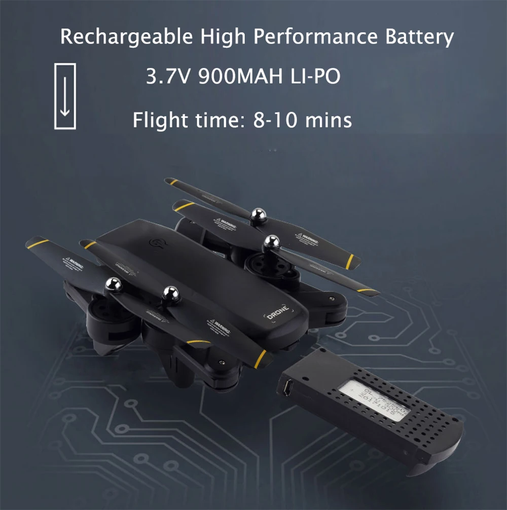 Дрон SG700d 4K с камерой Wi-Fi Fpv | Игрушки и хобби