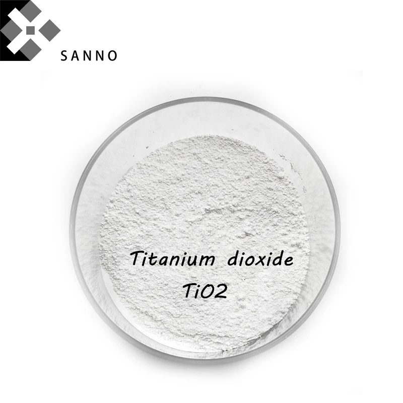 Порошок диоксида титана 20 nano белый плавленый титановый TiO2 для краски и