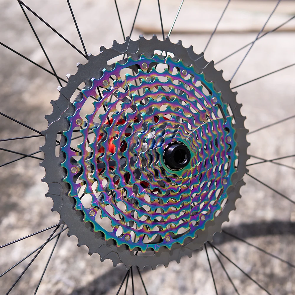 Сверхлегкая кассета ZTTO Ultimate MTB 11 скоростей 9 50T ult s XD радужная сталь в 46T k7 звездочка