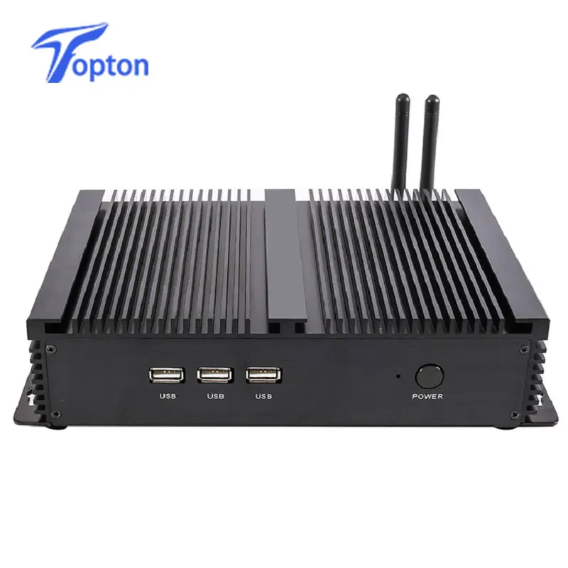 Настольный мини-компьютер Topton Industiral Linux Windows XP Celeron 1007U 1 5 ГГц двухъядерный * Lan 2 RS232