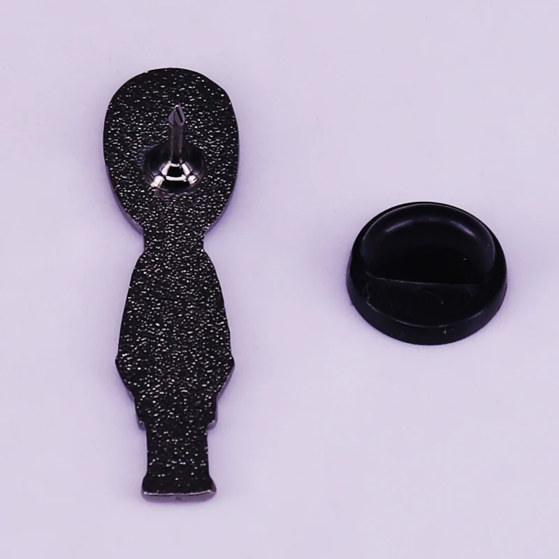 Wednesday Addams Brooch Listless Girl Enamel Pin Sad Emotions Badge Not A good Day Jewelry | Украшения и аксессуары