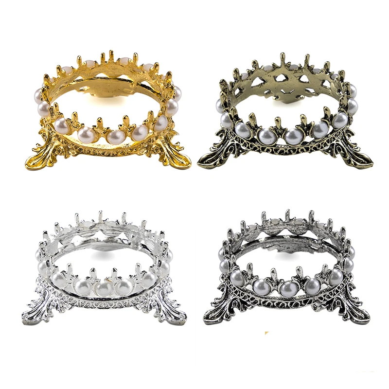 Корона жемчужные ручки для дизайна кисти стойка украшения салона дома сделай сам