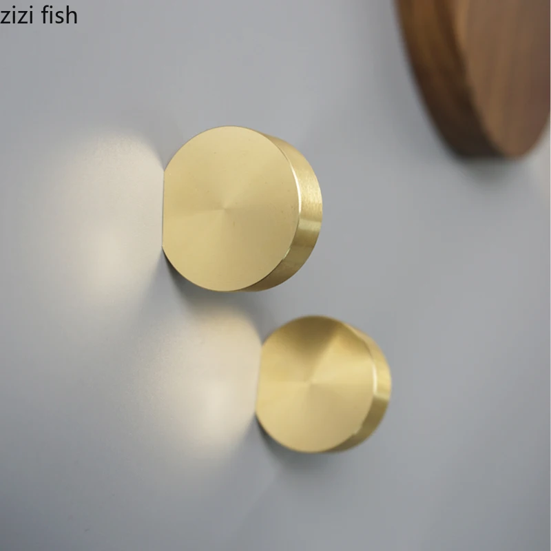 Металлический декоративный крючок в скандинавском стиле маленькая латунная