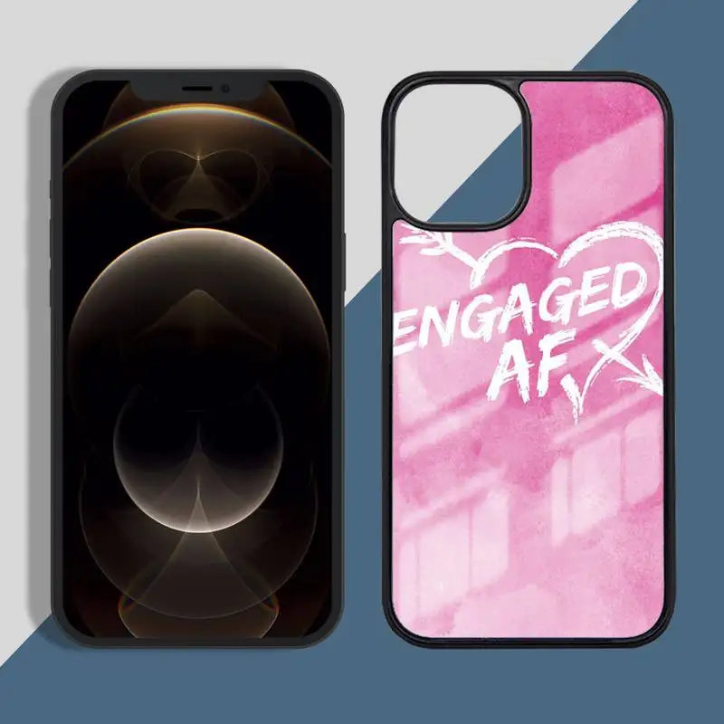 

Quotes Bride To Be Phone Case PC for iPhone 11 12 pro XS MAX 8 7 6 6S Plus X 5S SE 2020 XR