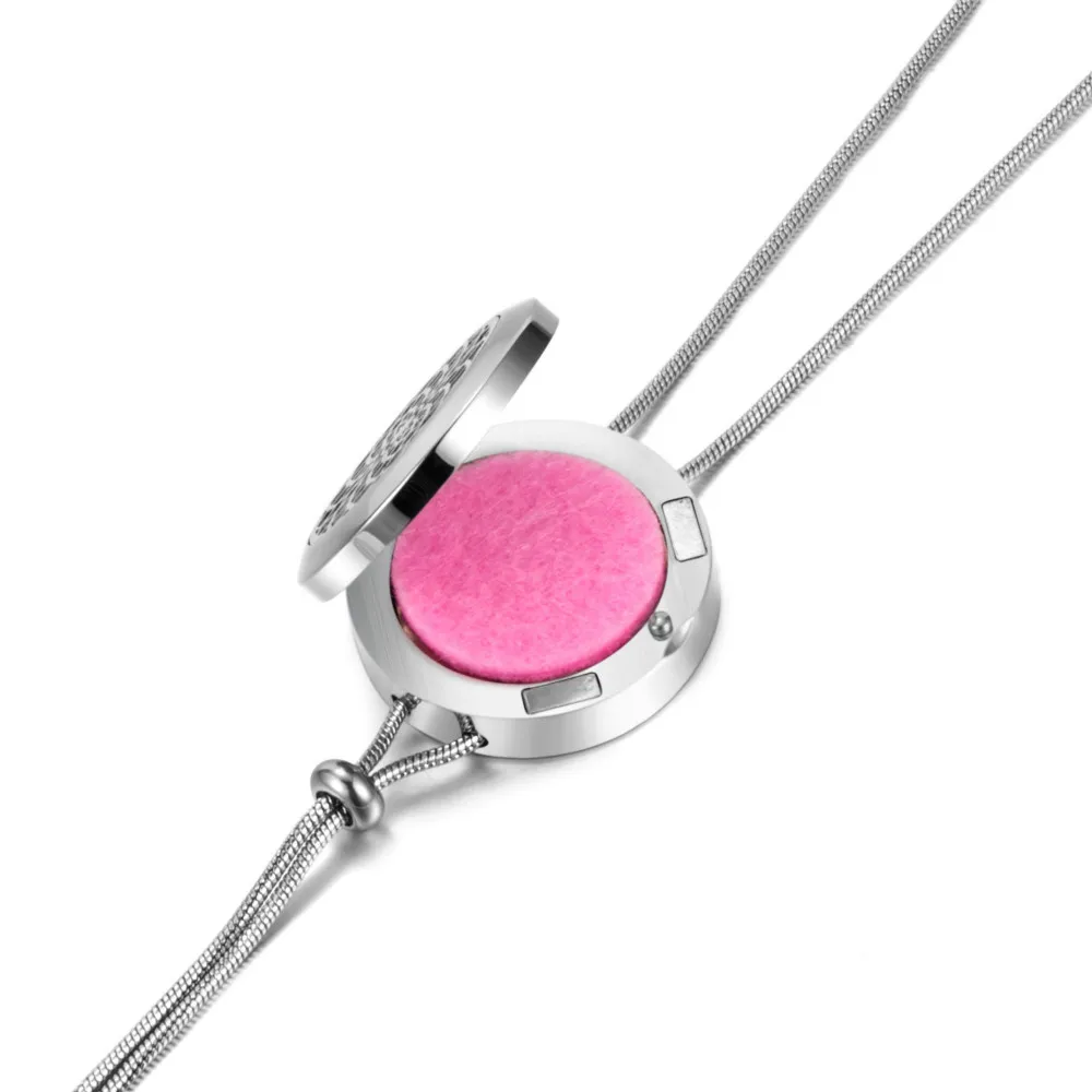 Новейшее ожерелье-медальон диффузора из нержавеющей стали регулируемый