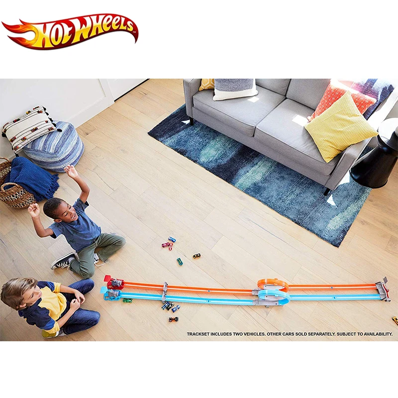 Детские игрушки Hot Wheels автомобильный трек набор для строительства двойная или