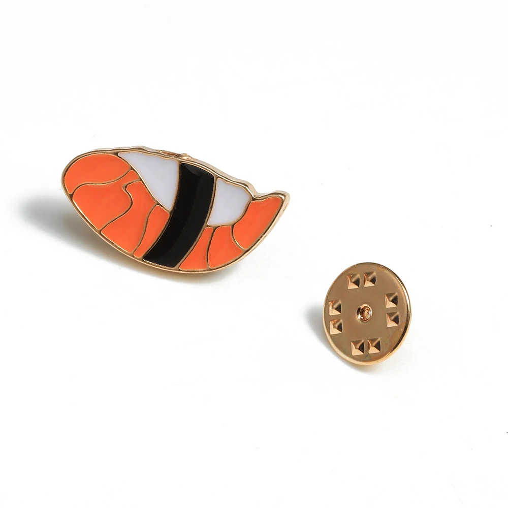 Фаст фуд эмалированная булавка суши лед сливочный пончик гамбургер картофель