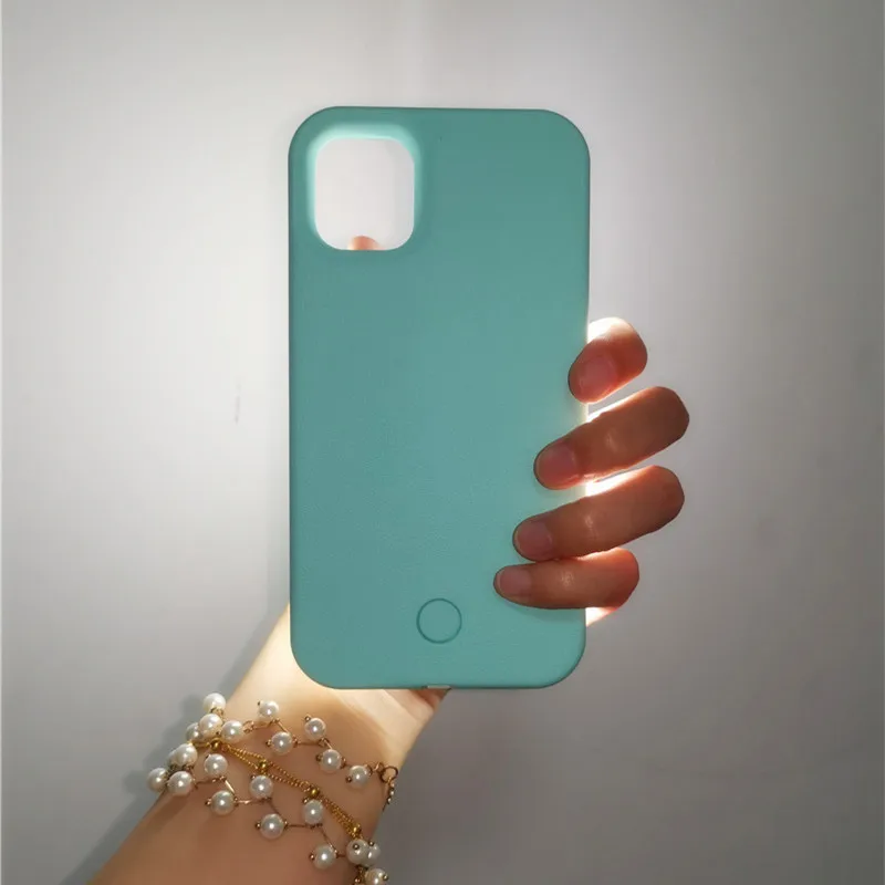 Для iPhone 11promax Light Up селфи Вспышка чехол для телефона фото заполняющий свет