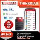 Thinkdiag полное Программное обеспечение obd2 сканер Код считыватель Andriod IOS диагностический инструмент полное программное обеспечение бесплатно 1 год pk EasyDiag AP200