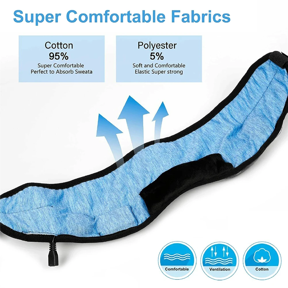 Защитная маска для сна с вызовом 3D беспроводные Bluetooth-наушники V5.0 портативные