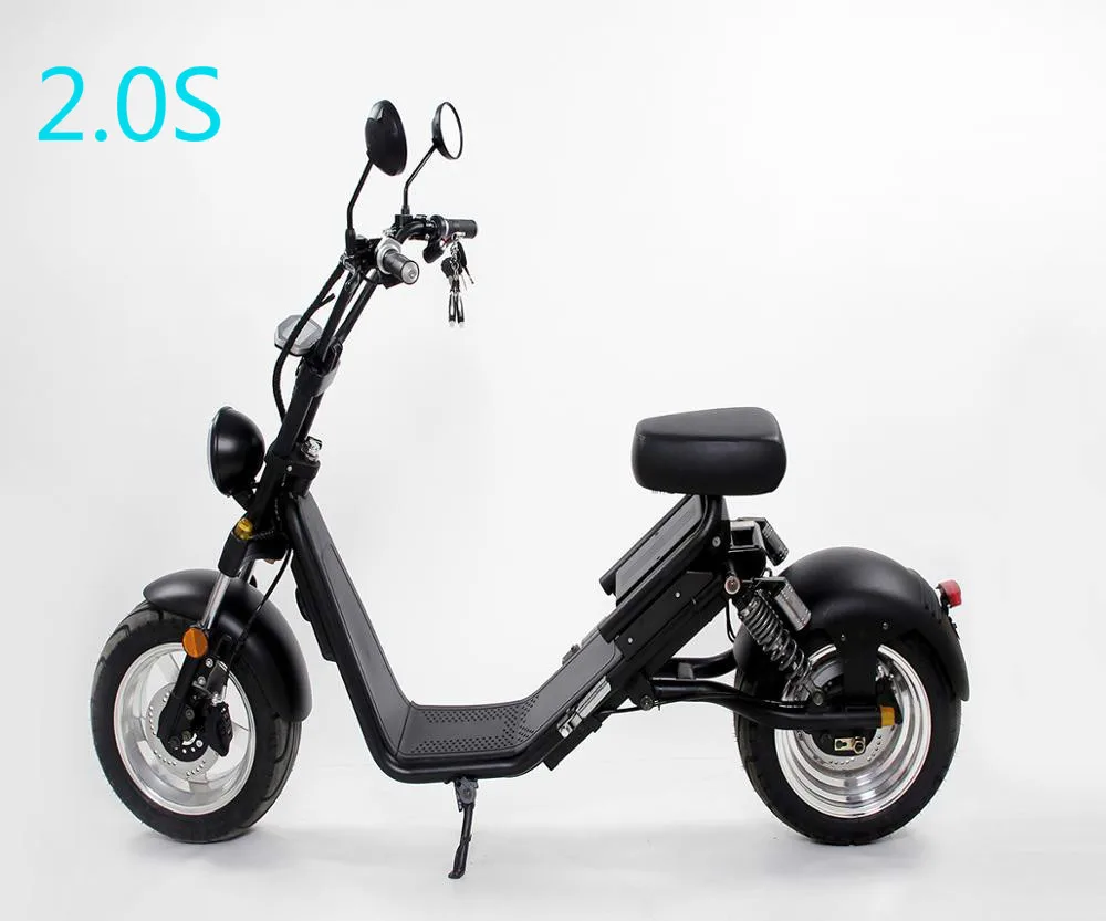 Kaufen 【 K1-015 】 1200W Lithium-Batterie 60V 20A Citycoco Elektrische Roller Zwei Rad Elektrische Bike Erwachsene Geschenk 70KM EWG