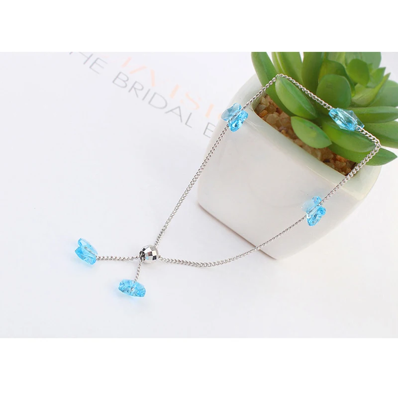 BAFFIN простые милые бусы бабочки браслеты-цепочки кристаллы от Swarovski-ручной работы