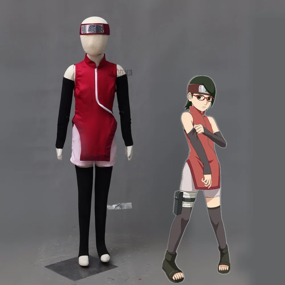 Костюм Athemis для косплея по мотивам фильма боруто детский женский большого