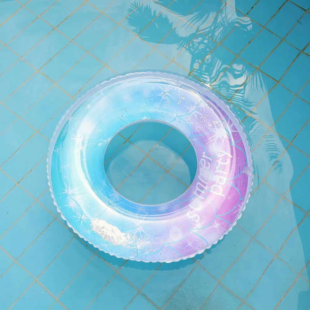 

1pc Creative Swimming Ring Non-slip Safety Swimming Ring for Adult (Colorful)