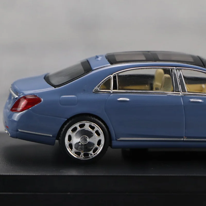 Master 1:64 Scale для Maybach S680 литые игрушки модели автомобилей Коллекция синих подарков |