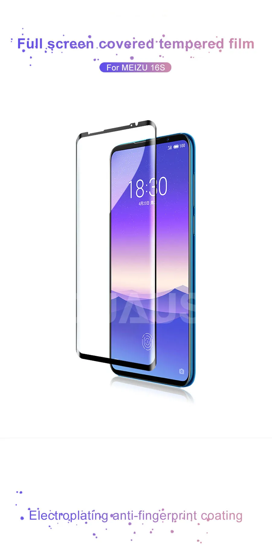 9D полностью изогнутое закаленное стекло для Meizu 16 th Plus 16S 16X 16XS X8 Note 8 9 M8 Pro 7 Plus Защитная пленка для экрана