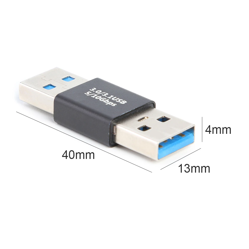 

USB3.0 Jack Extender Adapter for PC Computer Phone USB A Female to Male Male to Male Female to Female Connector Converter