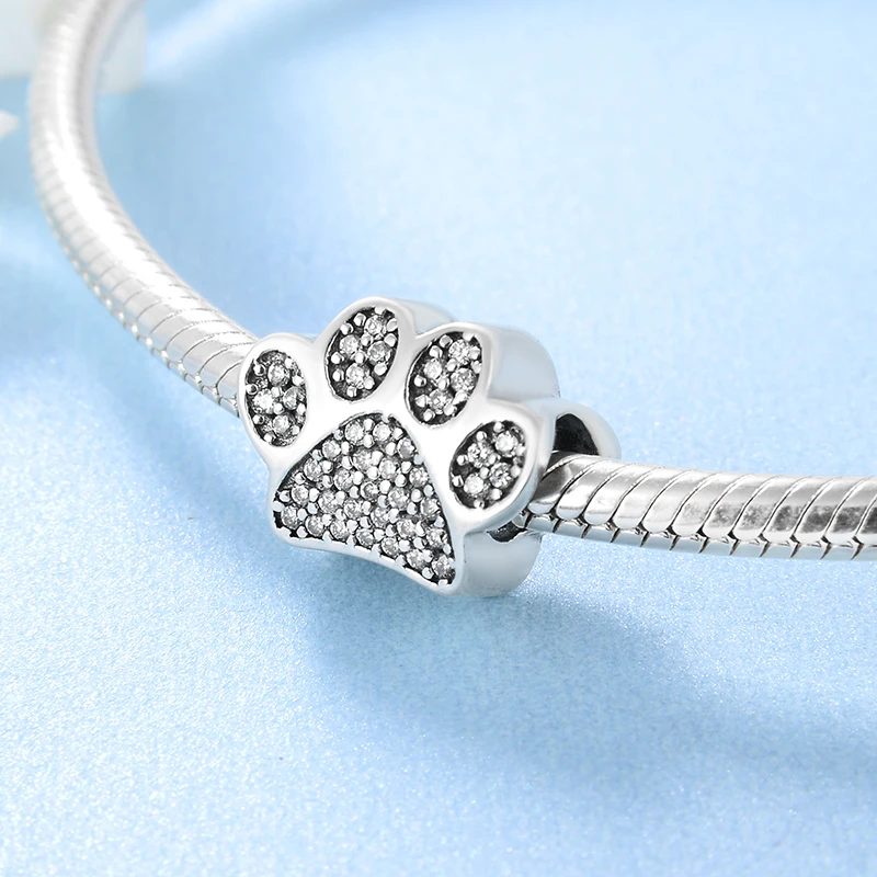 Новинка Женские Ювелирные украшения в виде собачьей лапы из искусственного