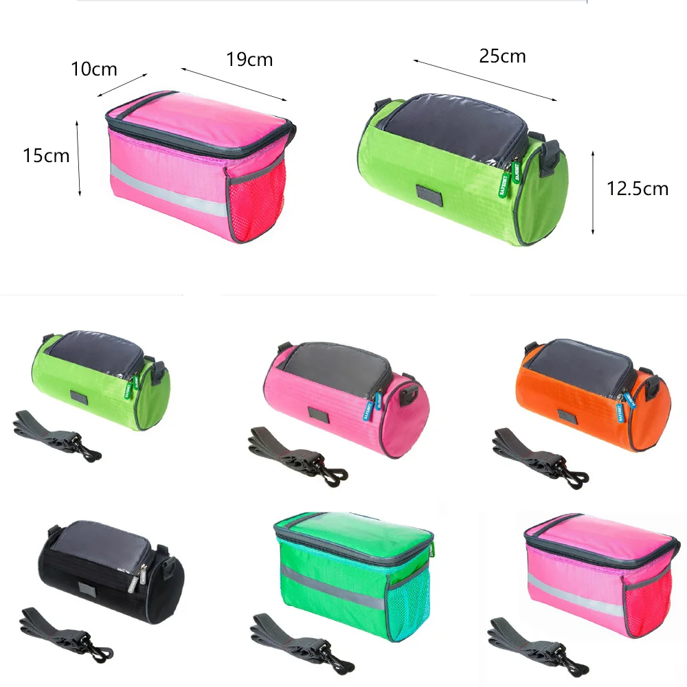 

ADOREHOUSE Bicycle Bag Front Handle Waterproof Touchscreen Phone Case Cycling Bags Large Sundries Organizer Bag Bike Accessories