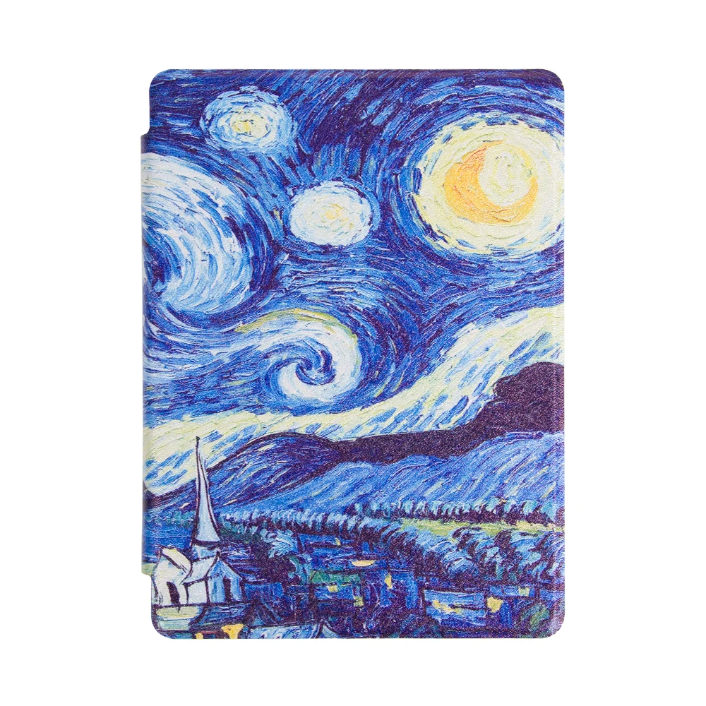 KBAE2 SY XK Тонкий чехол-книжка из искусственной кожи с магнитной крышкой для Kobo Aura Edition 2 6 ''eReader+ Защитная пленка+ стилус - Цвет: KBAE2 SY XK