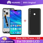 6,5 ''для Huawei Y9 2019 Lcd JKM-LX1 JKM-LX2 Touch Y8S экран дигитайзер Enjoy 9 Plus дисплей в сборе Бесплатный чехол для аккумулятора