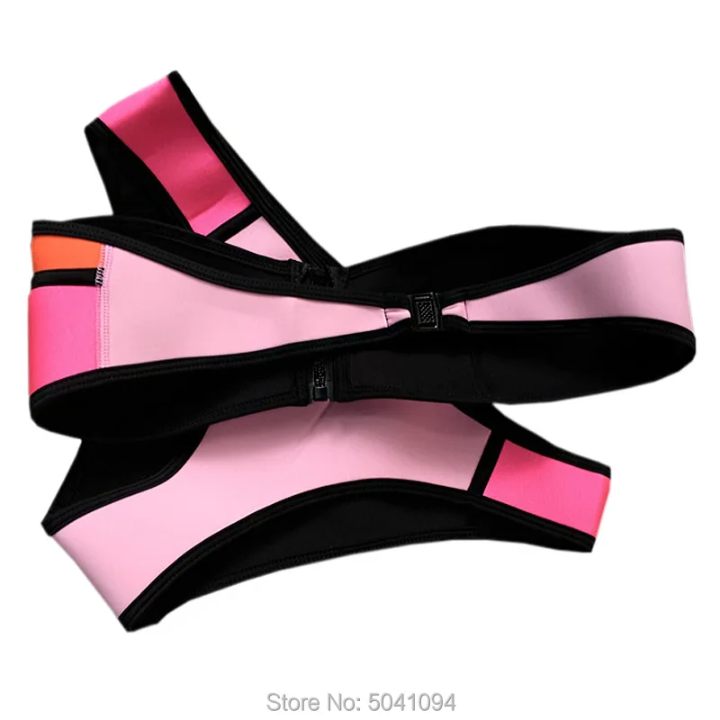 Sheshot купальный костюм для женщин неопреновый комплект бикини с высокой талией