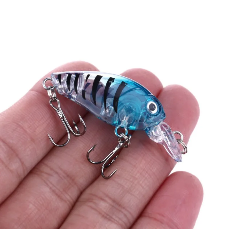 

4.5cm Hard Bait Fishing Lure Fishing Tackle Artificial Saltwater Lures Wobblers Rotating Fishing Bait Fake Bait 2020 New