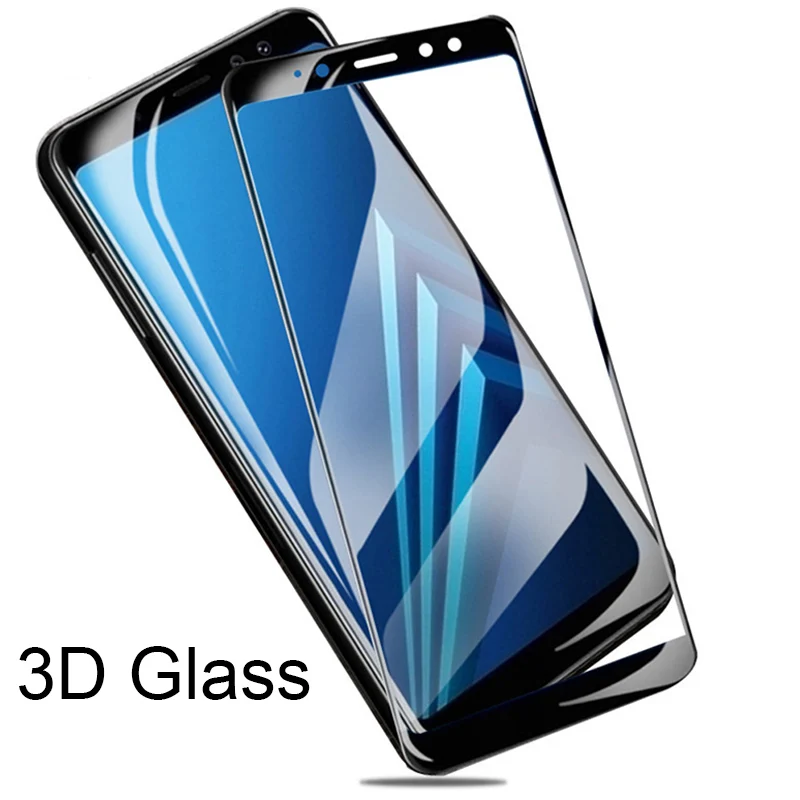 3D защитное закаленное Стекло для Samsung Galaxy A3 A5 A7 A8 Экран Защитная пленка для J2 J3 J5 чехол Стекло