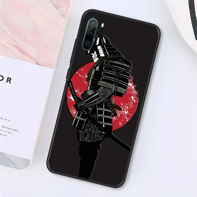 

Japanese Samurai Phone Case For Huawei P9 P10 P20 P30 Pro Lite smart Mate 10 Lite 20 Y5 Y6 Y7 2018 2019