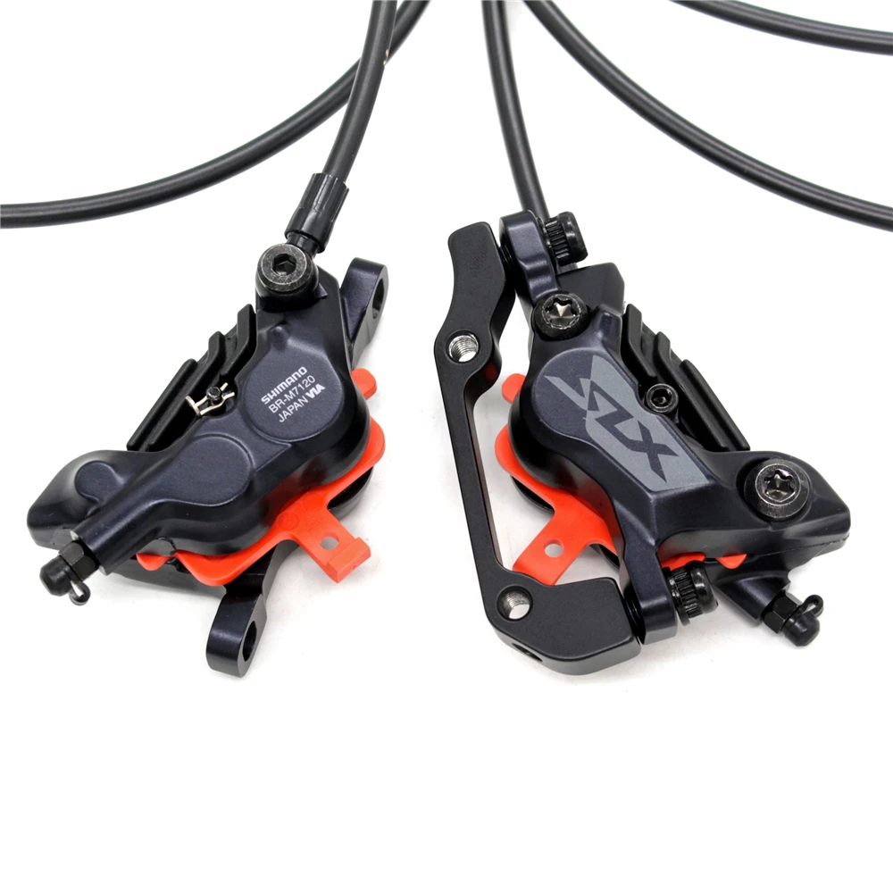 Shimano SLX M7120 гидравлический рычаг дискового тормоза и 4 поршневой набор захватов BR +