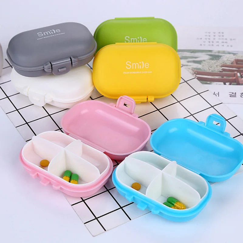 

Портативный чехол для таблеток, дорожный контейнер для хранения таблеток, цветной диспенсер для лекарств, контейнер для упаковки, влагосто...