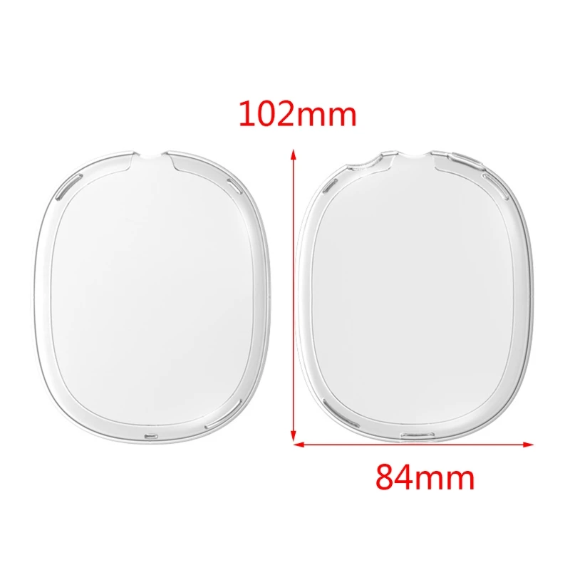 

Dust-proof Scratch Proof Protective Cover Transparent TPU Case Protective Shell for airpods Max Wireless Headset