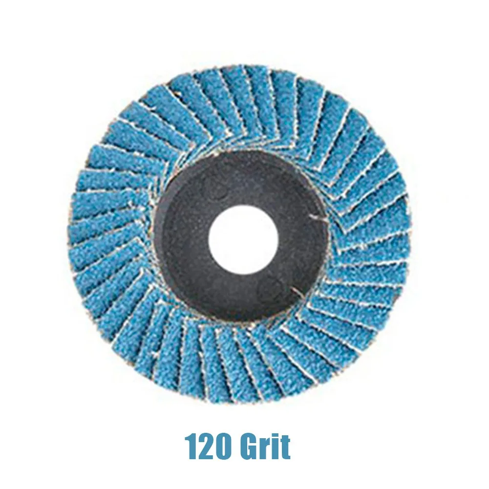 

2 Inch Sanding Wheels 40-120 Grit Flap Polishing Disc 5pcs Angle Grinder Kit