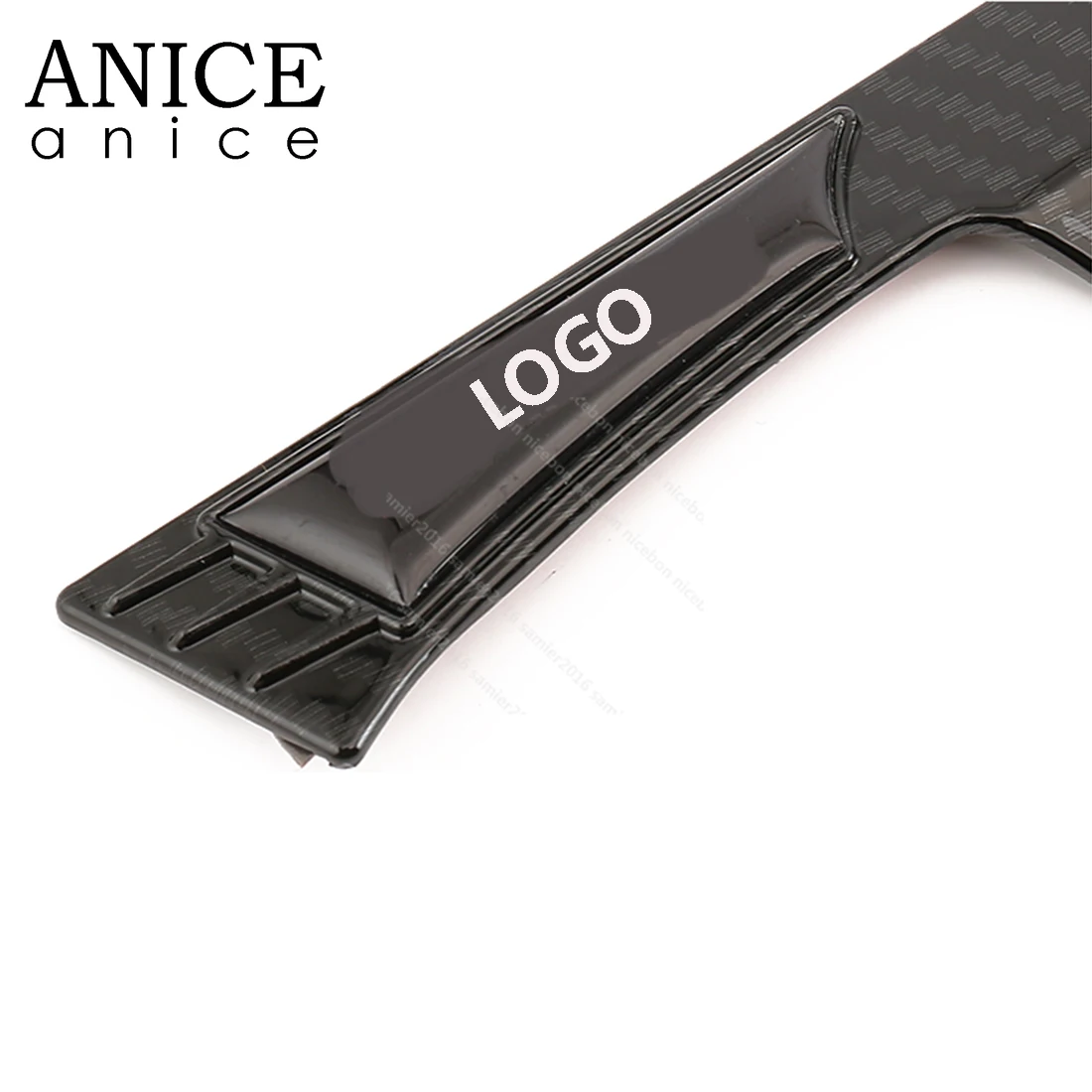 Наружная дверная ручка из углеродного волокна отделка чаши подходит для Volkswagen