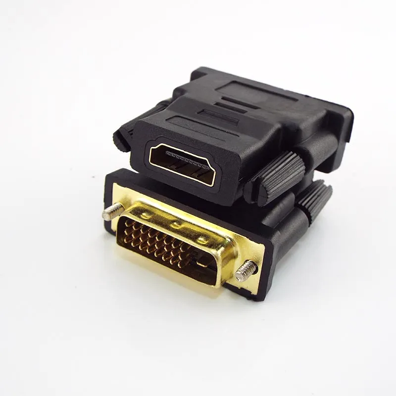Адаптер 24 + 1 DVI папа мама совместимый с HDMI адаптер поддержка 1080P для проектора HDTV
