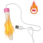 Универсальный нагреватель для влагалища, фонарик с USB-подогревом, секс-игрушки для пар, Мужская чашка для мастурбации, нагреватель для анального и вагинального секса, теплая продукция для взрослых