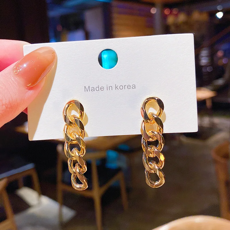 

Personalized long chain Tassel Earrings for women