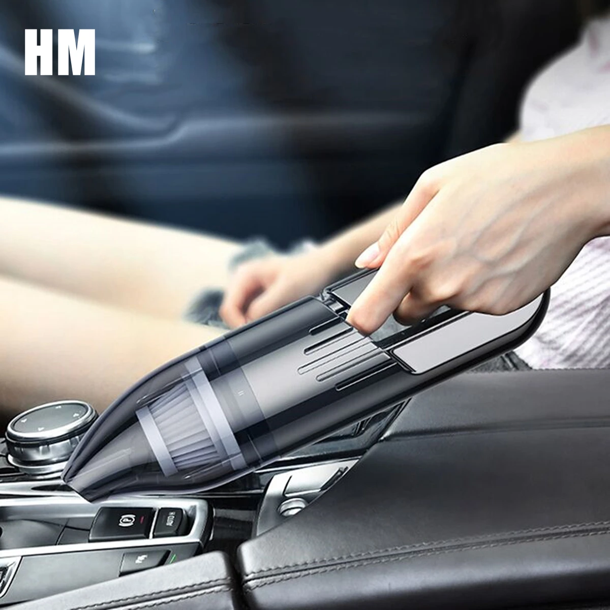 

Luxury Car Vacuum Cleaner Portable Handheld Home Powerful Cyclone Wet Dry Wireless 120W USB Chargeable Durable Vacuum Cleaner