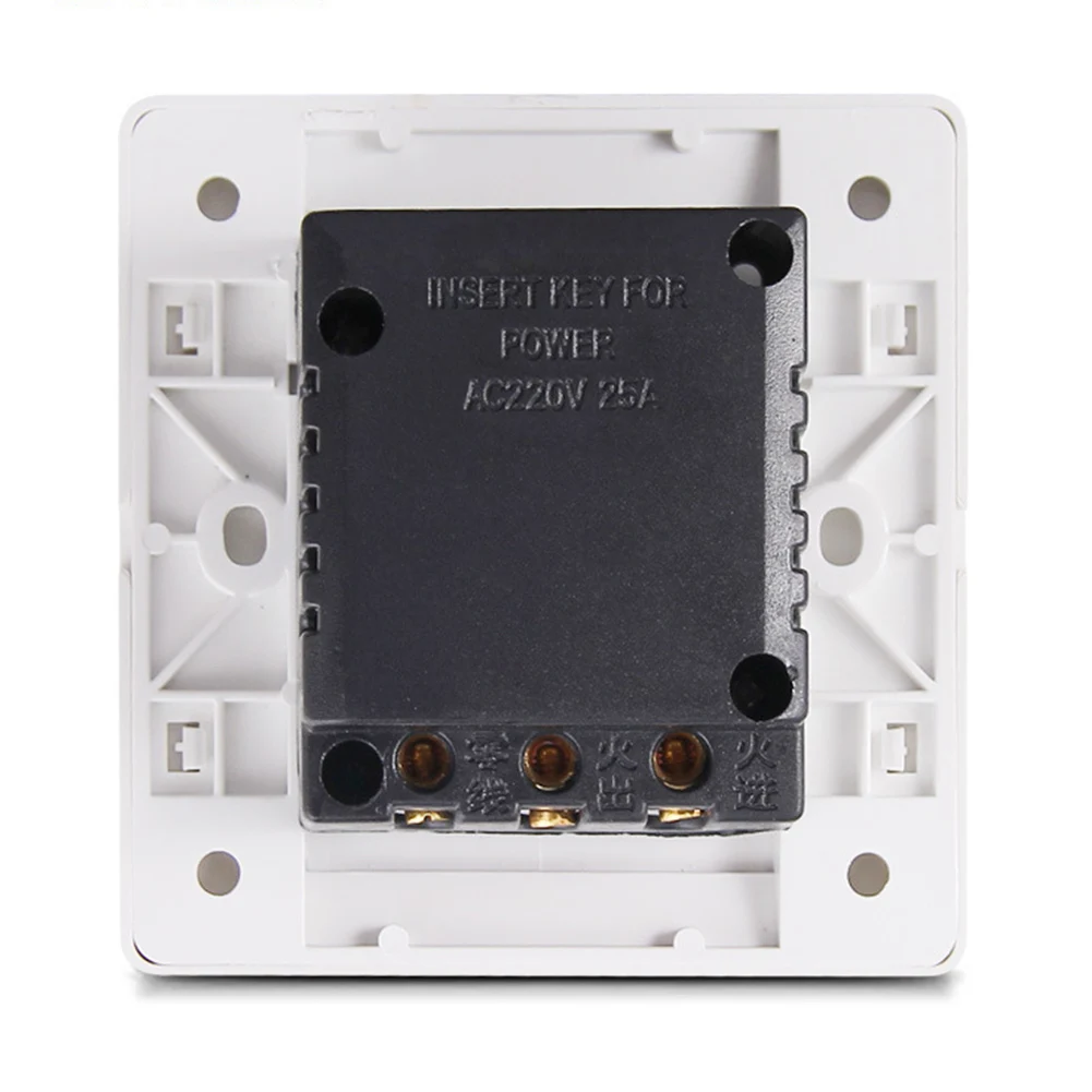 

Switch Panel Smart Energy Saving Home On Off PC Insert Indoor Hotel Intelligent Fireproof Magnetic Card Power Key